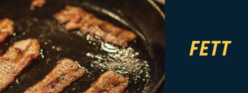 bacon i stekpanna